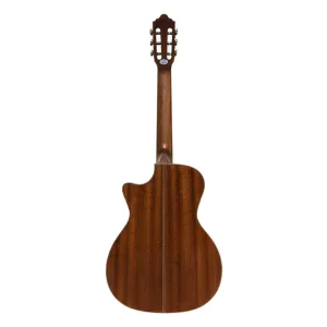 Guitarra híbrida clásica-eléctrica con cutaway de cedro macizo | Green Musicians