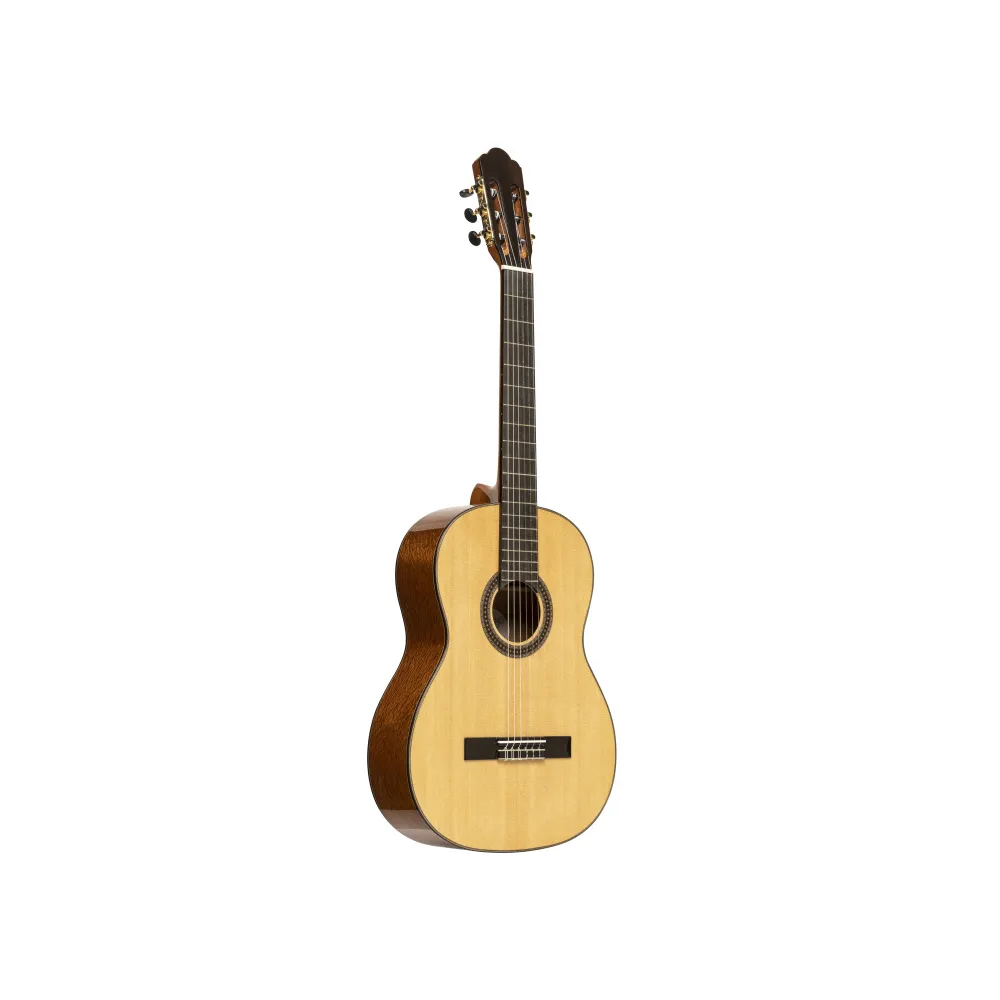 Angel Lopez Tinto SL Konzertgitarre massive Fichtendecke, Zargen und Boden aus Lacewood