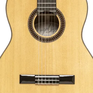 Angel Lopez Tinto SL Konzertgitarre massive Fichtendecke, Zargen und Boden aus Lacewood