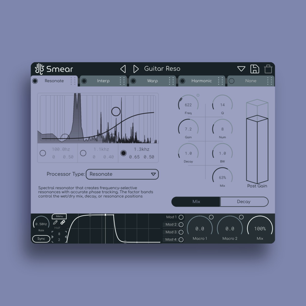 Smear – Spectral-Morphismus-Plugin | Green Musicians