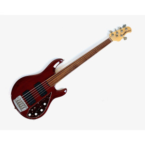 Music Man StingRay 5 HH Fretless 2002 Natural Gloss