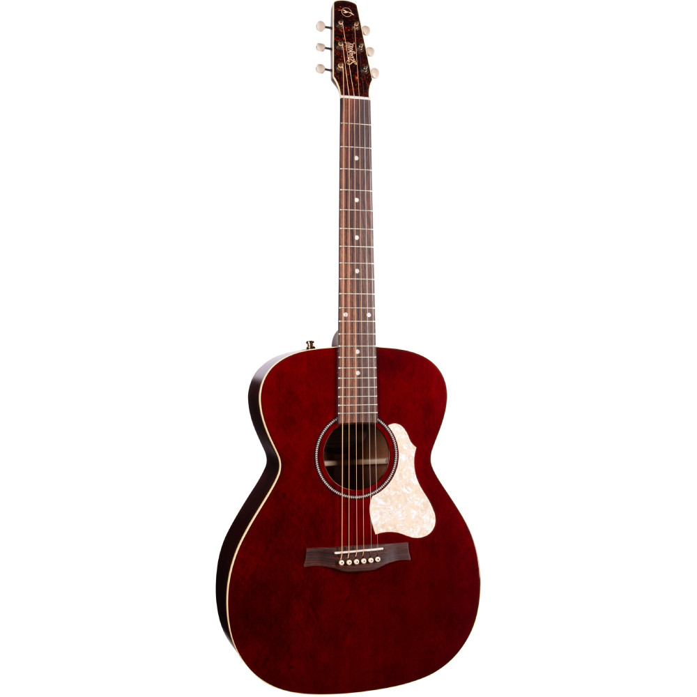 SEAGULL M6 Limited Red Ruby CH EQ + funda