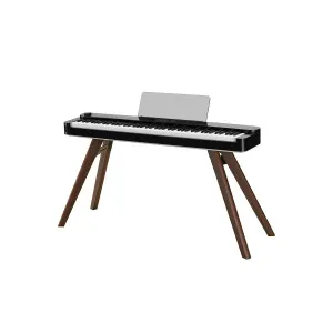 MyPianova Hd300 Sb Piano Numérique Starry Black avec pieds et banquette