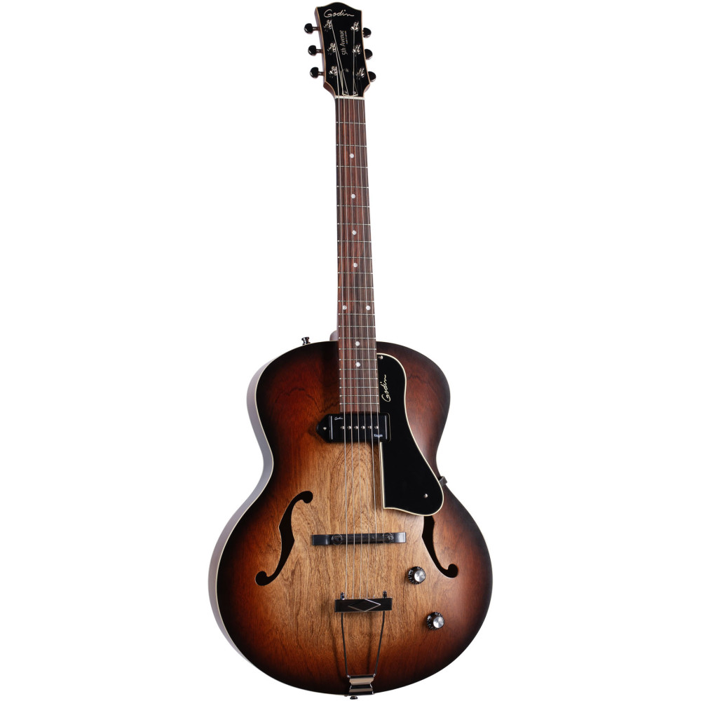 GODIN 5th Ave Kingpin P90 Vintage Burst