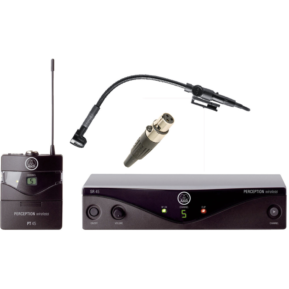 AKG SR45 sans fil + micro accordéon C516ML