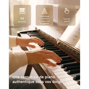 DONNER OURA R300 BR Piano Numérique