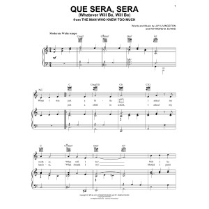 Que Sera, Sera (Whatever Will Be, Will Be)