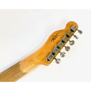 Fender Telecaster Custom 60 Heavy Relic Custom Shop 2013 Petrolgrün Metallic Teal Green Metallic