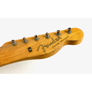 Fender Telecaster Custom 60 Heavy Relic Custom Shop 2013 Petrolgrün Metallic Teal Green Metallic