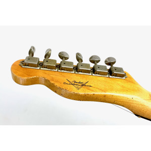Fender Telecaster Custom 60 Heavy Relic Custom Shop 2013 Petrolgrün Metallic Teal Green Metallic