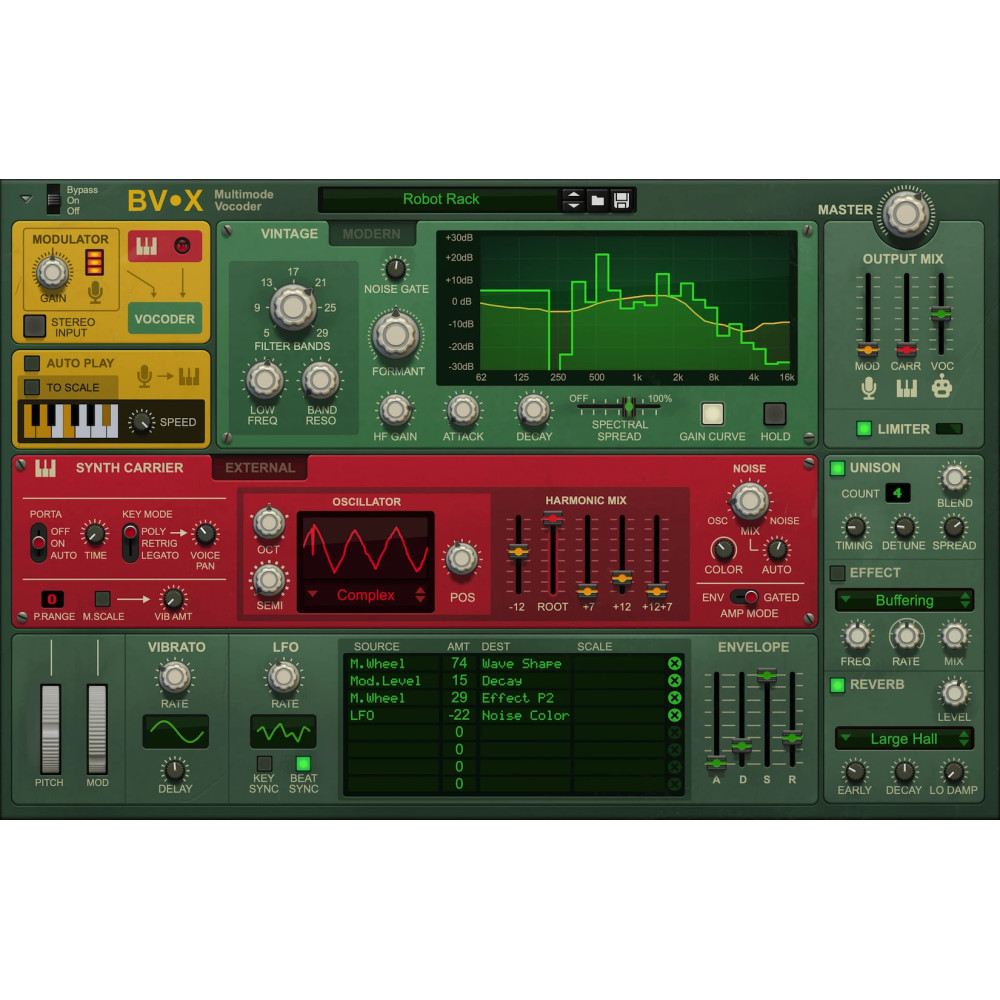 Reason BV-X Multimode Vocoder