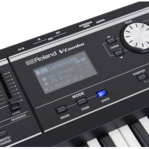 Synthé ROLAND VR-09 + Volume-Pedal