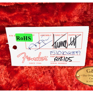 Fender Nocaster 1951 NOS Custom Shop 2013 Butterscotch Blonde Abigail « Abby » Ybarra