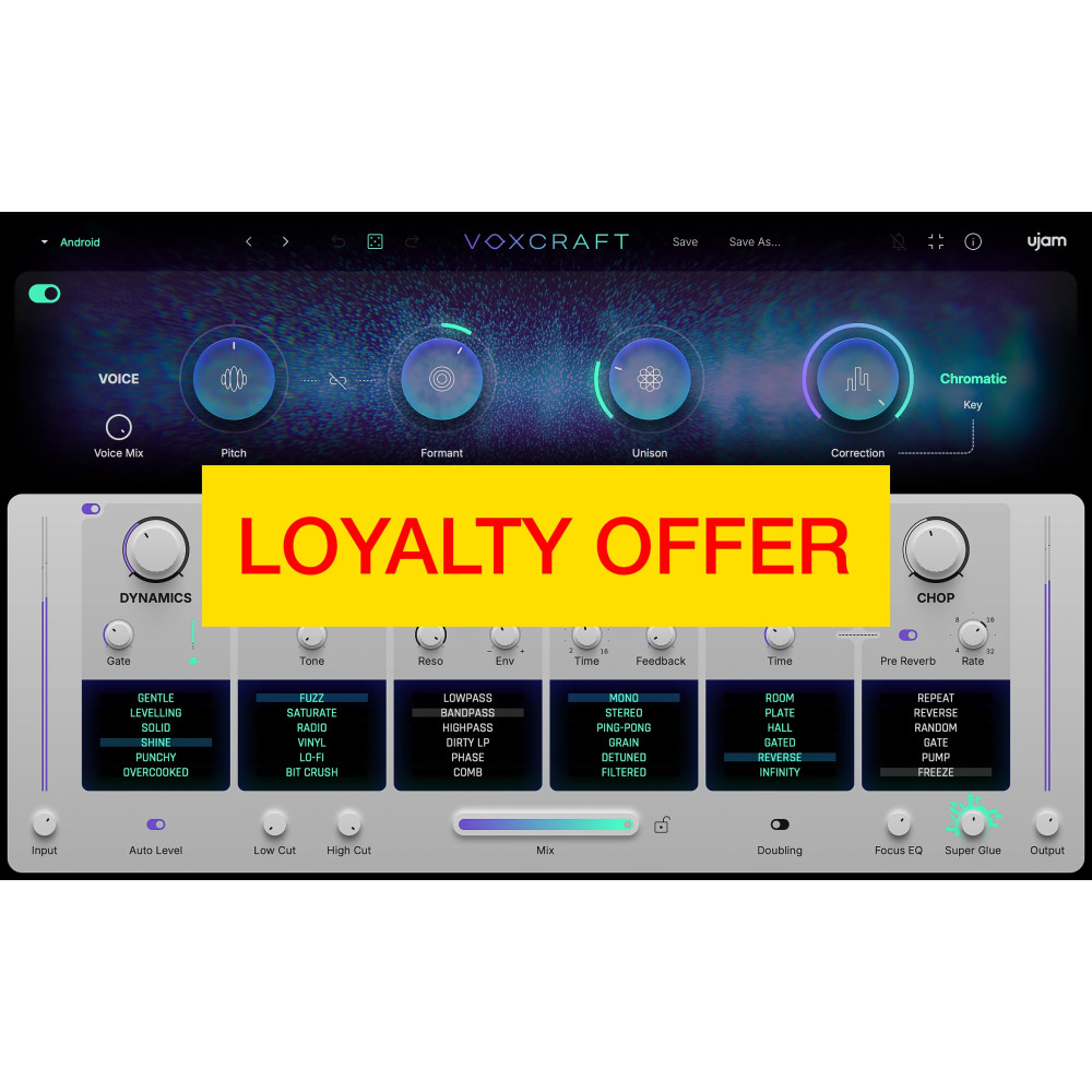 Ujam UJAM VOXCRAFT Loyalty Offer