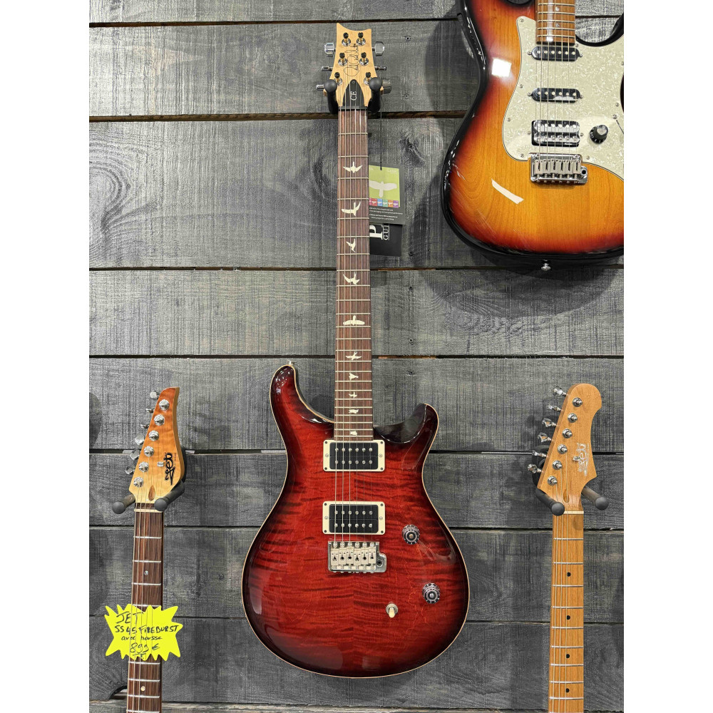 PRS CE 24 Fire Red Burst