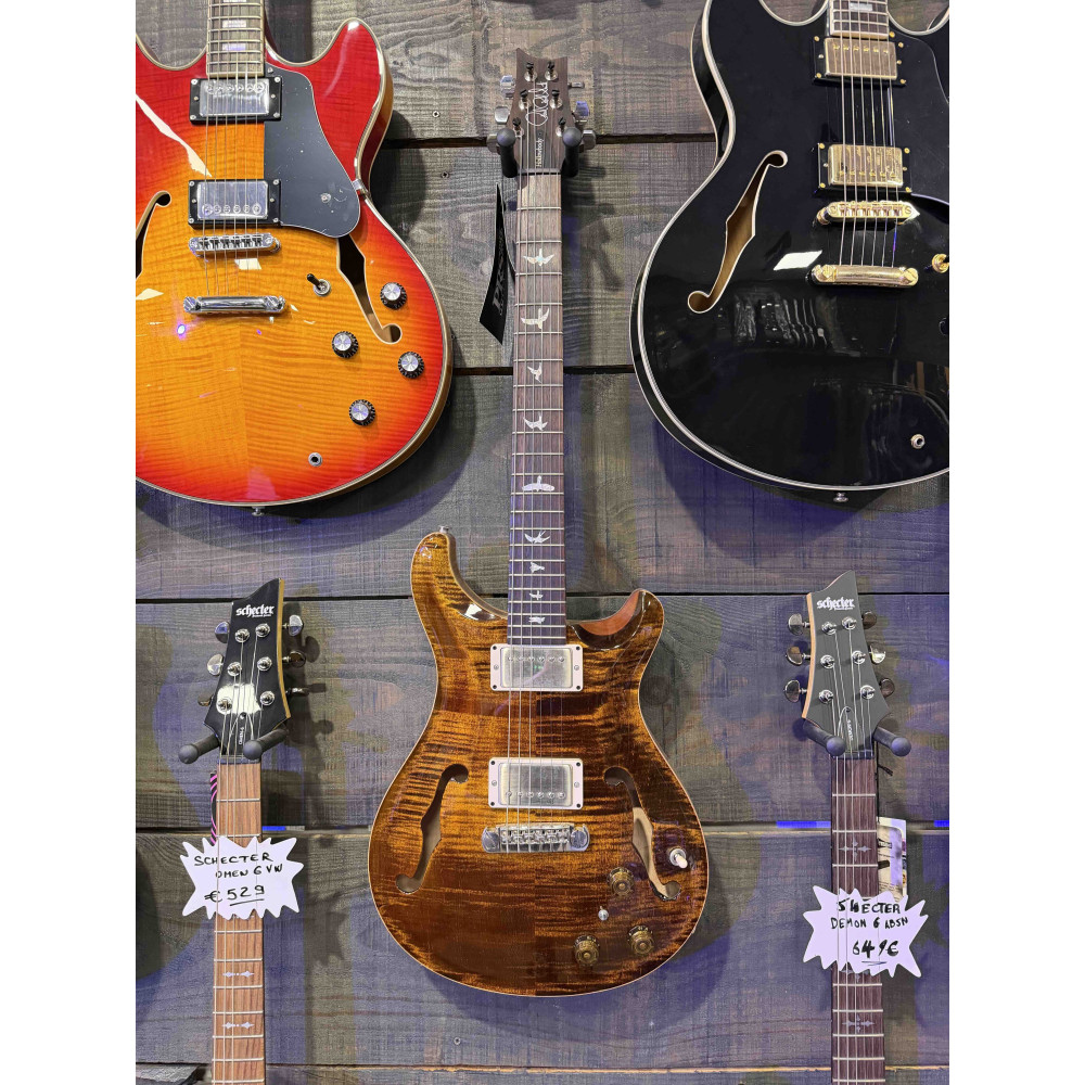 PRS Core Hollowbody II Piezo Yellow Tiger