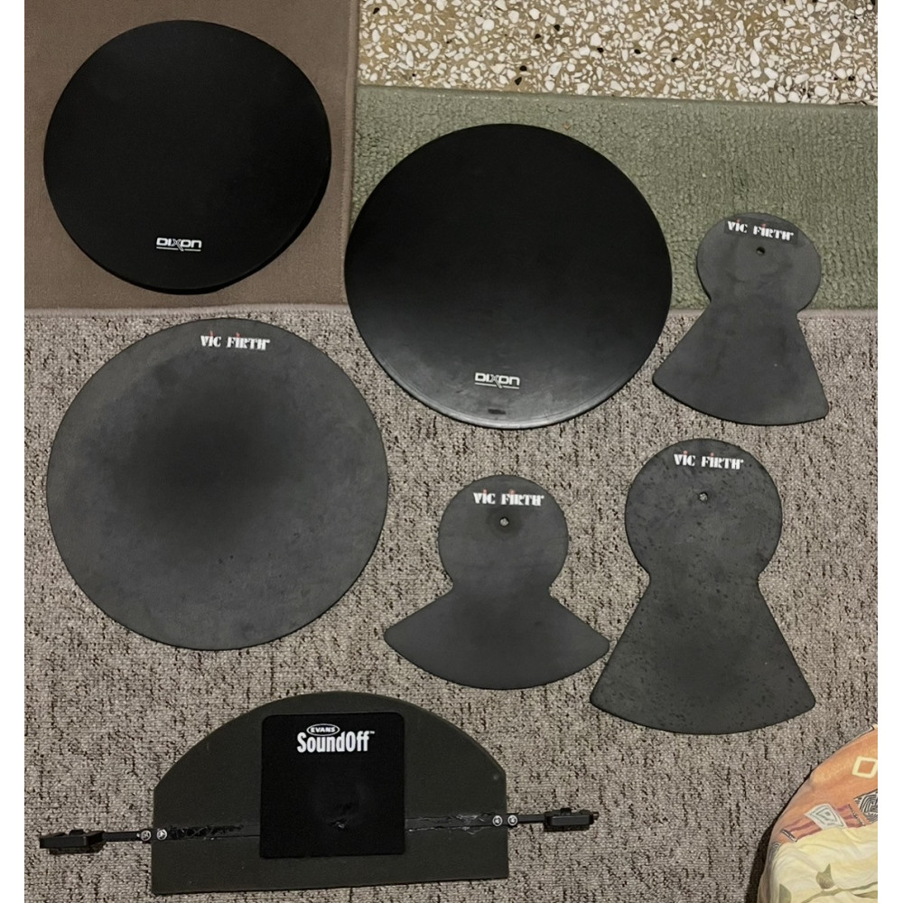 Drum Practice Pads – Evans, Vic Firth & Dixon