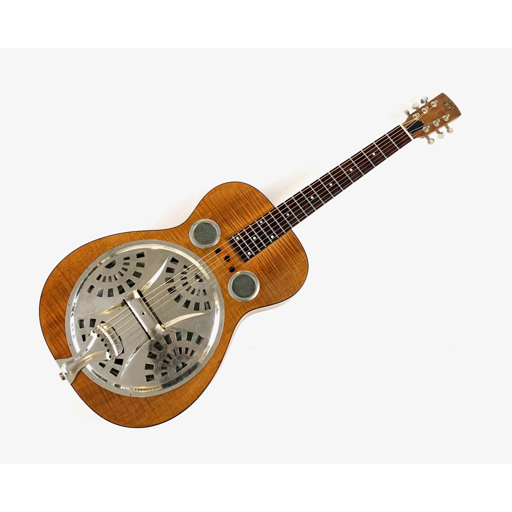 Epiphone Dobro Hound Dog Deluxe Round Neck 2011 Vintage Brown