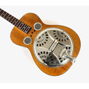 Epiphone Dobro Hound Dog Deluxe Round Neck 2011 Vintage Brown