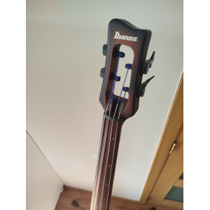 Ibanez UB804 Fretless Bass, Mahogany Oil Burst