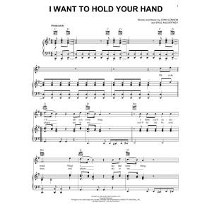 I Want To Hold Your Hand