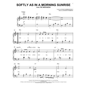 Softly As In A Morning Sunrise