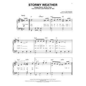 Stormy Weather (Keeps Rainin' All The Time)