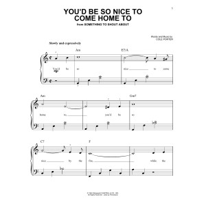 You'd Be So Nice To Come Home To