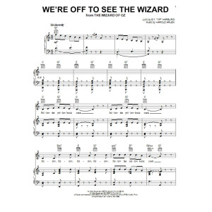 We're Off To See The Wizard