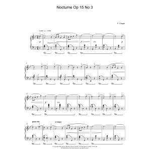 Nocturne Op.15, No.3