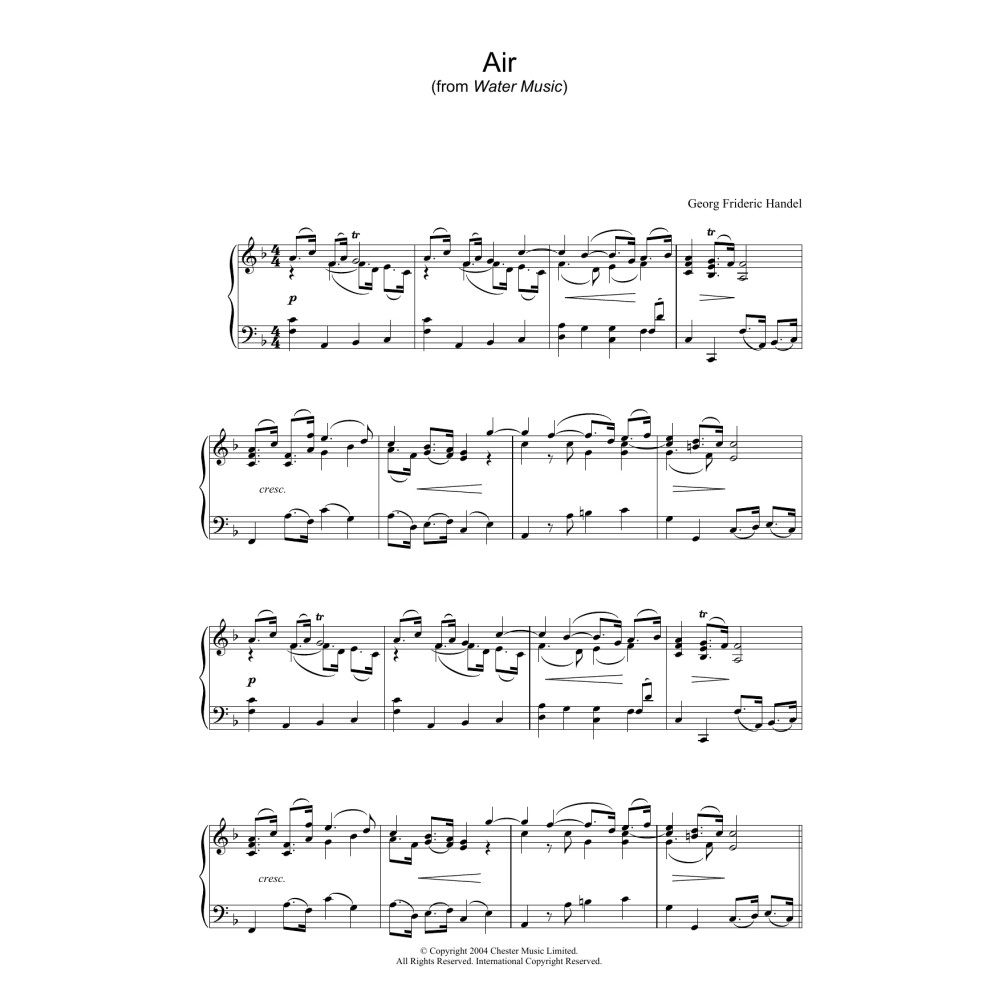 Air (from The Water Music Suite)