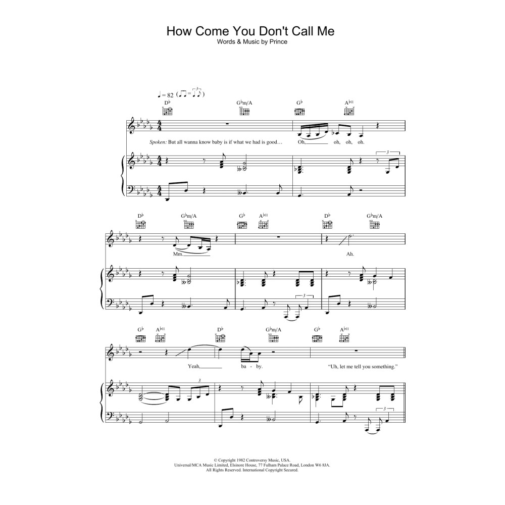 How Come You Don't Call Me