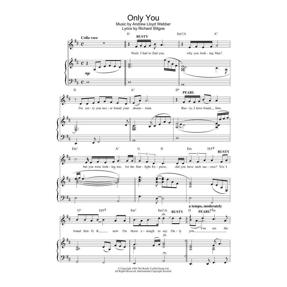Only You (from Starlight Express)
