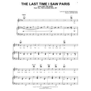 The Last Time I Saw Paris