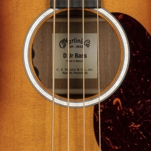 Martin D Jr-10E Acoustic-electric Bass Guitar - Burst