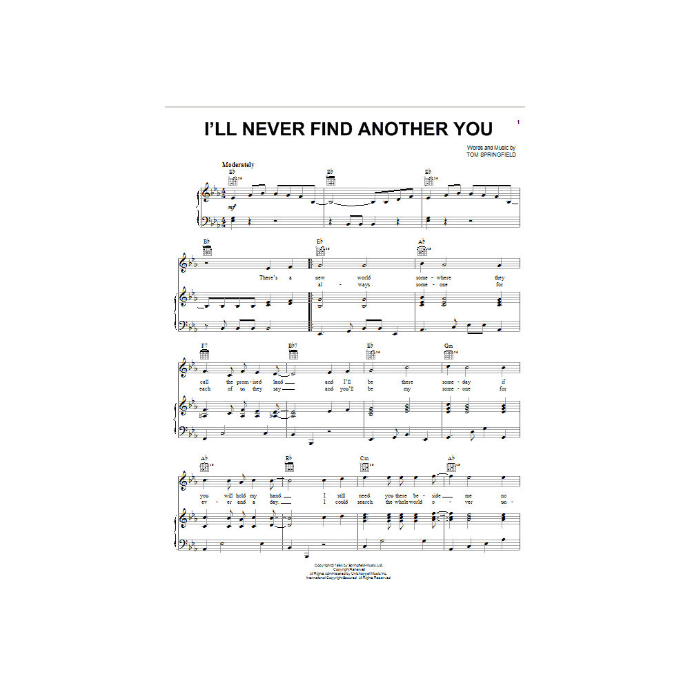 I'll Never Find Another You