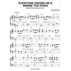 Everyone Knows He's Winnie The Pooh (Book Of Pooh Opening Theme)