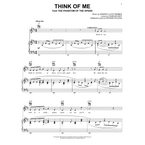 Think Of Me (from The Phantom Of The Opera)