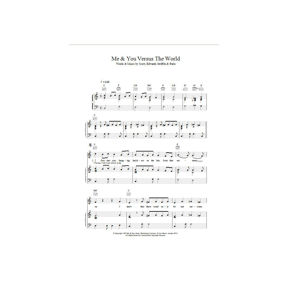 Me & You Versus The World