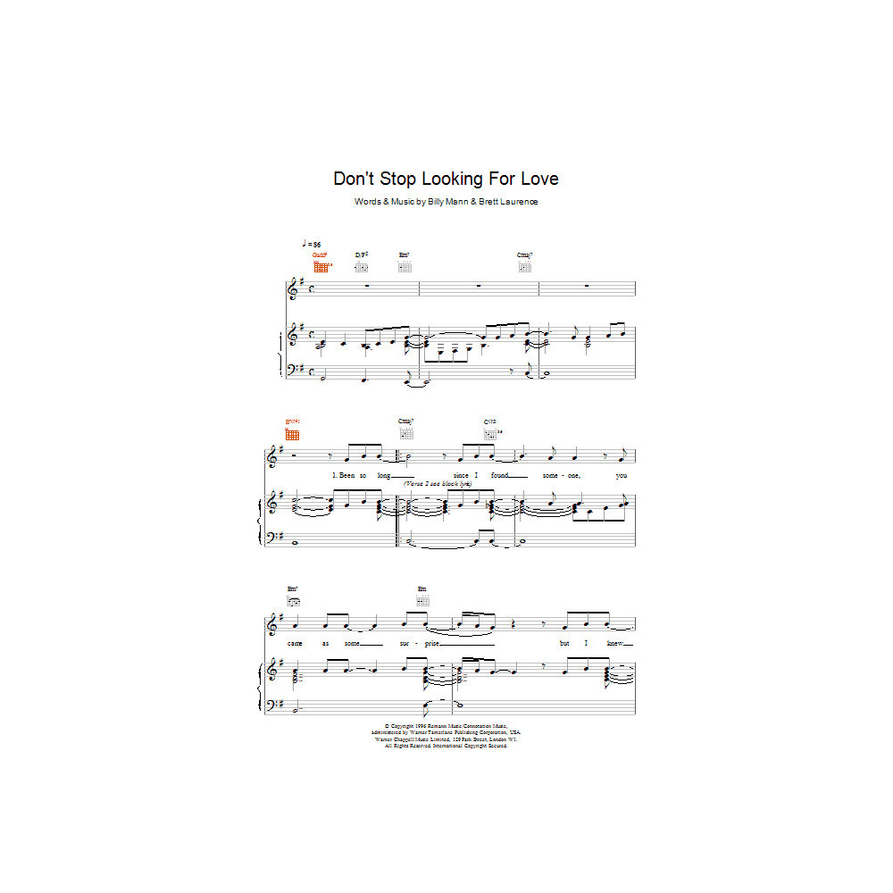 Don't Stop Looking For Love