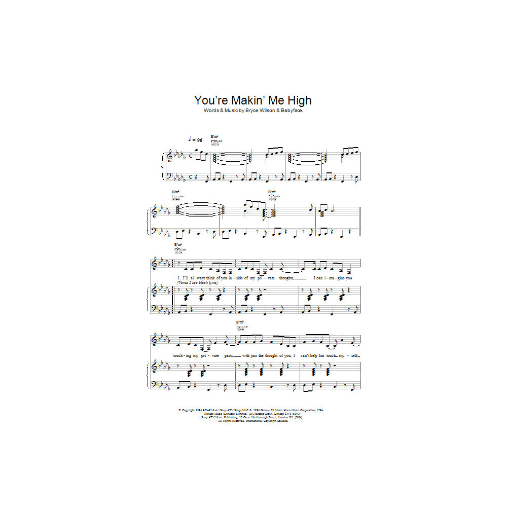 You're Makin' Me High