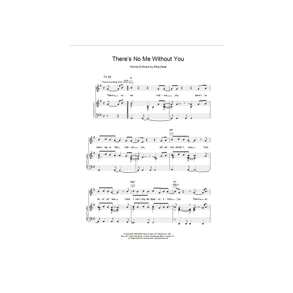 There's No Me Without You