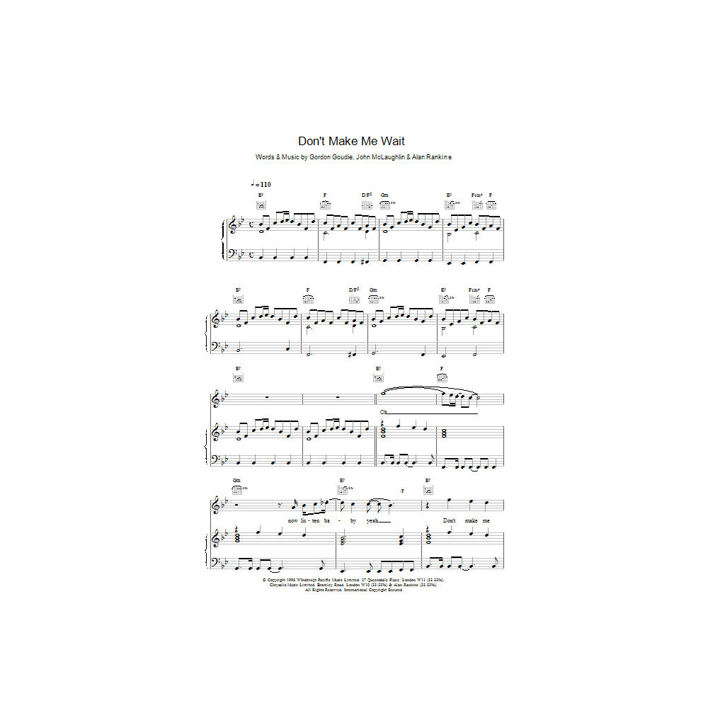 Don't Make Me Wait