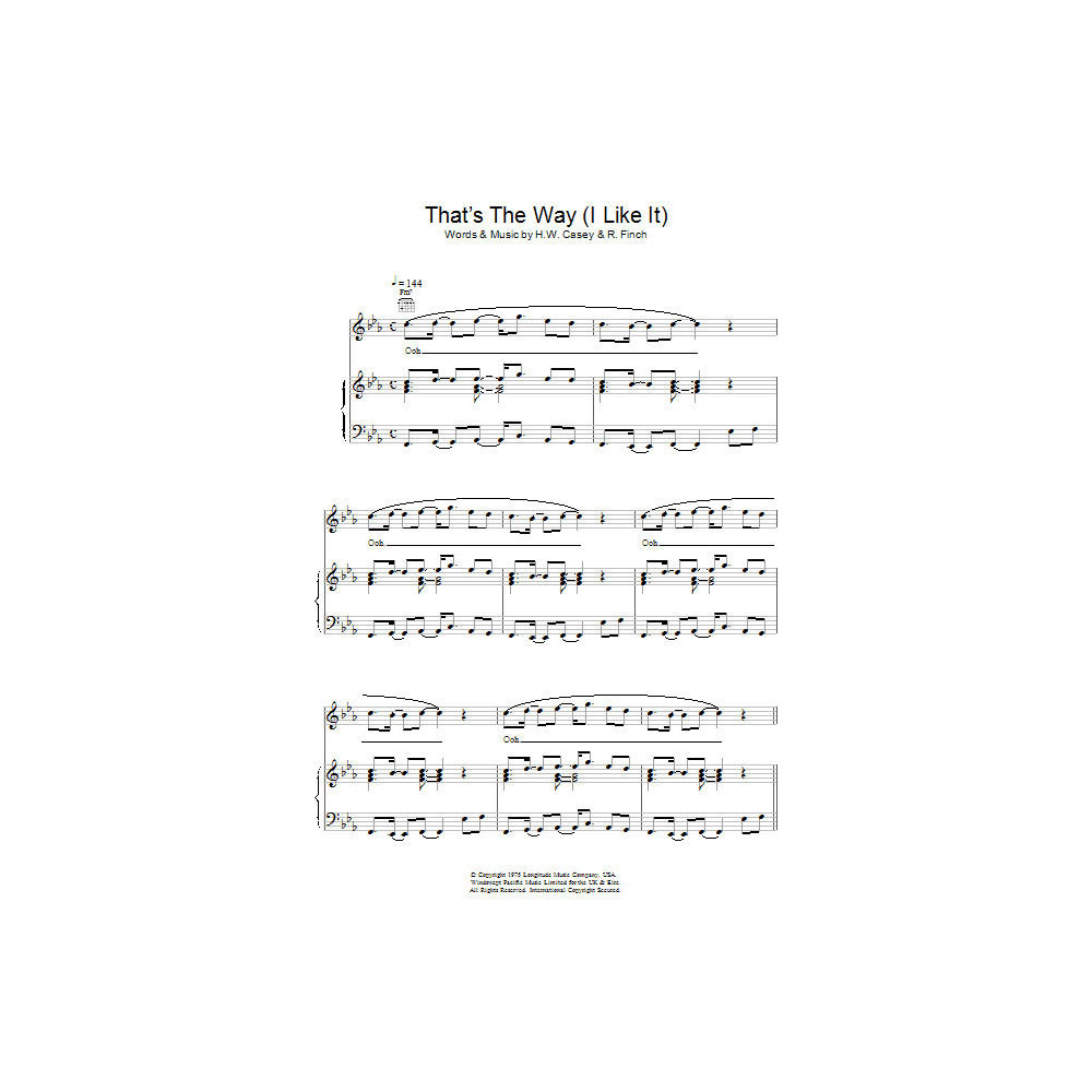 That's The Way (I Like It)