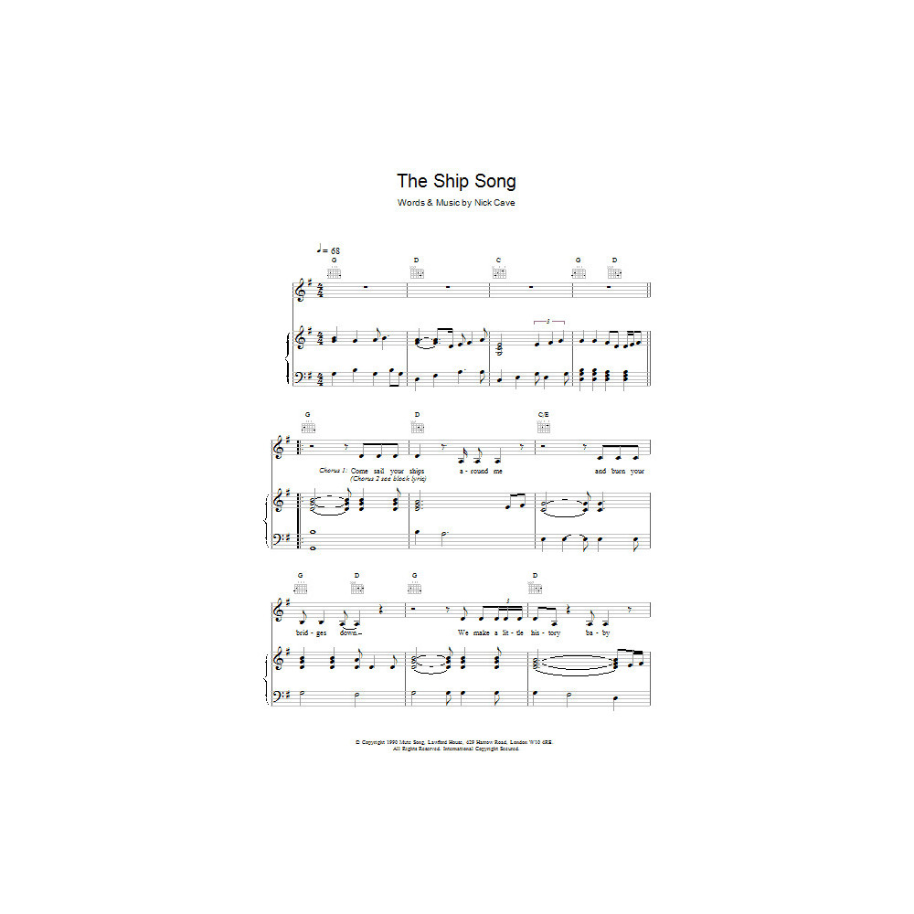 The Ship Song