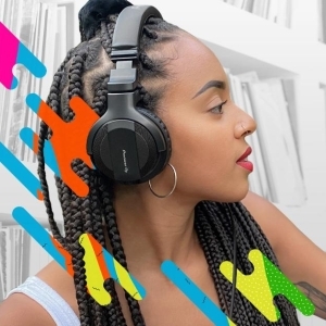 Pioneer DJ CUE1 On-ear DJ Headphone -...