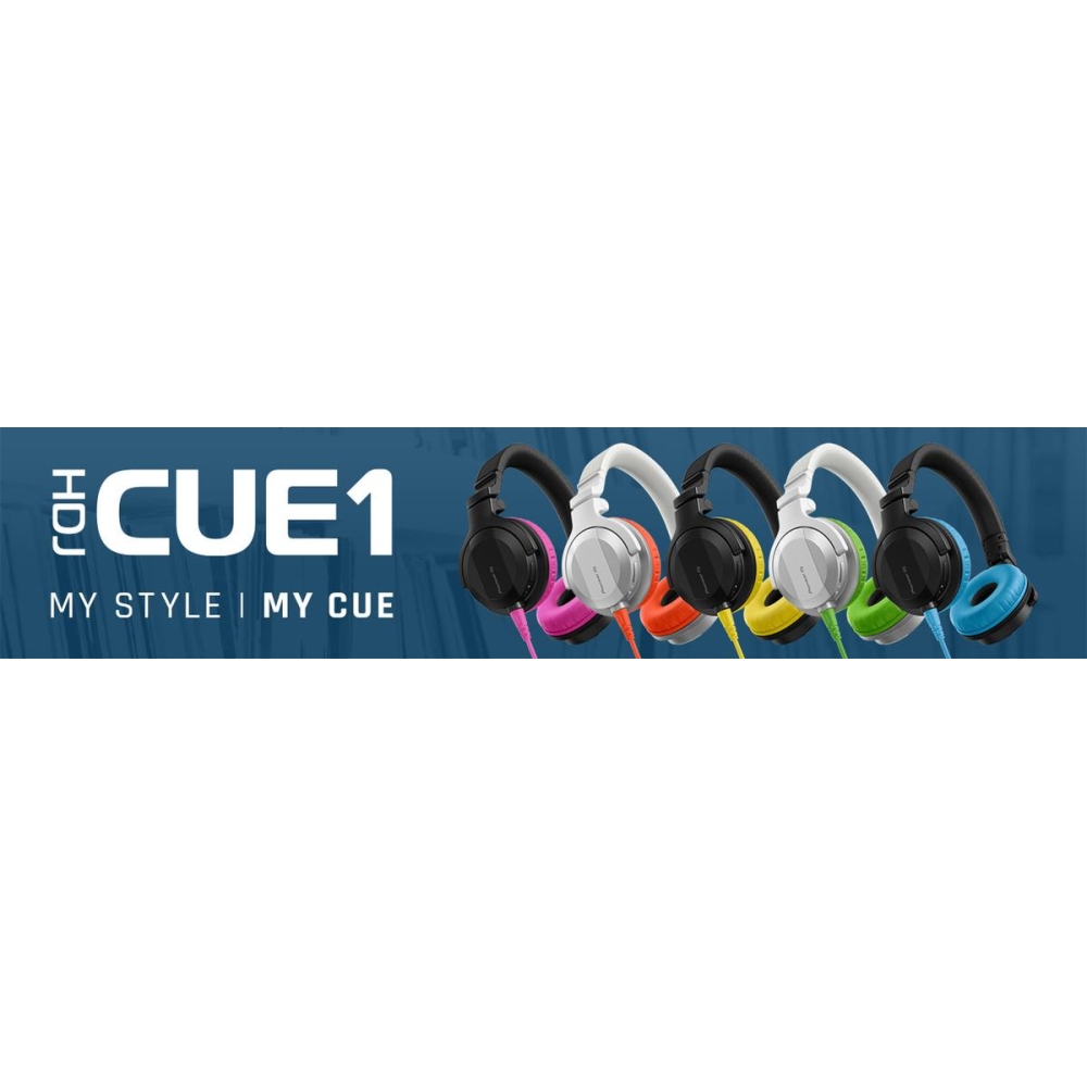 Pioneer DJ HDJ-CUE1BT On-ear Bluetooth DJ Headphone - White