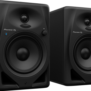 Pioneer DJ DM-50D-BT 5-inch Desktop Active Monitor Speaker Pair with Bluetooth - Black