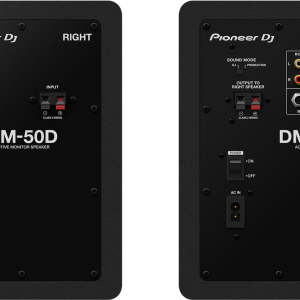 Pioneer DJ DM-50D 5-inch Active Monitor Speaker - Black