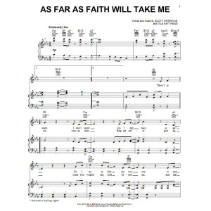 As Far As Faith Will Take Me